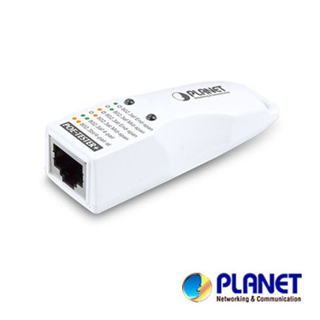 probador de poe planet poetester 1 puerto rj45 compatible con poe ieee 8023 afatbt  aplicable  midspan inyector y endspan switc